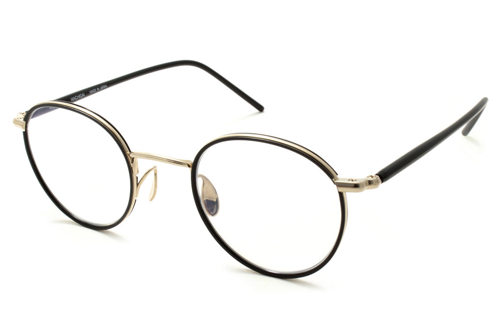 Yuichi Toyama - Wachigai (UD-149) Eyeglasses White Gold/Black