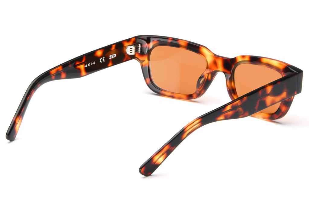 AKILA® Eyewear - Zed Sunglasses Havana w/ Orange Lenses