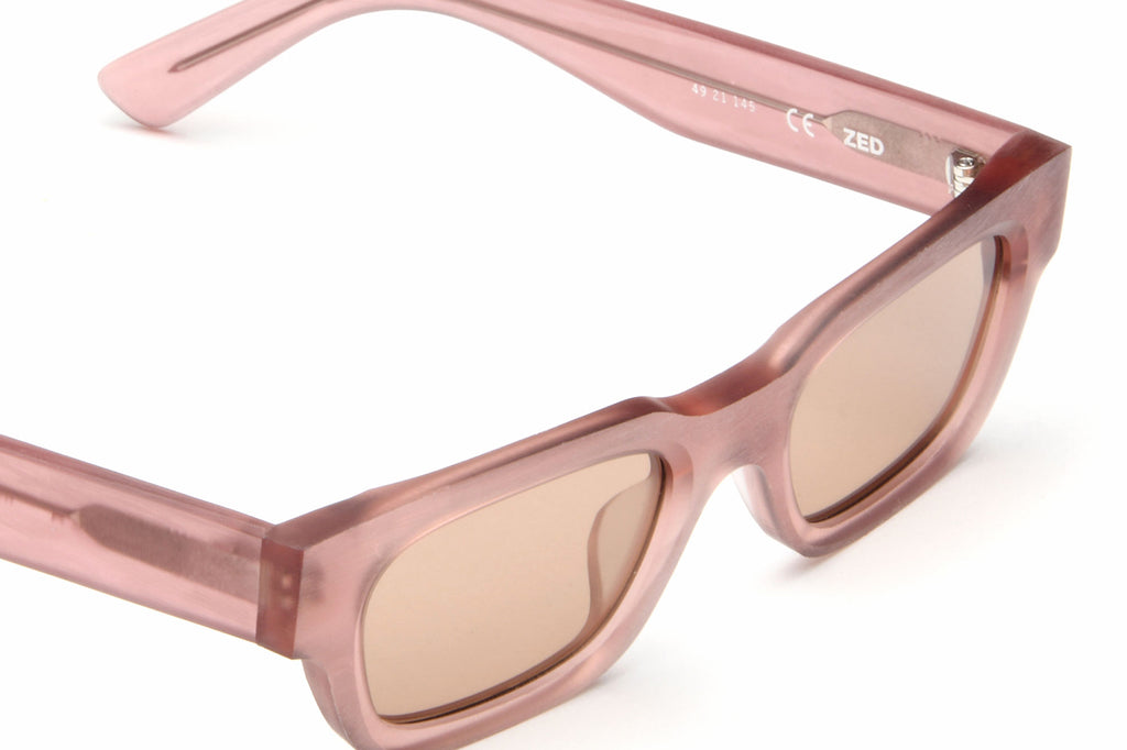 AKILA® Eyewear - Zed Raw Sunglasses Raw Desert Rose w/ Light Brown Lenses
