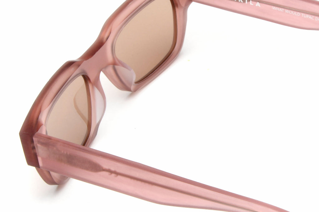 AKILA® Eyewear - Zed Raw Sunglasses Raw Desert Rose w/ Light Brown Lenses