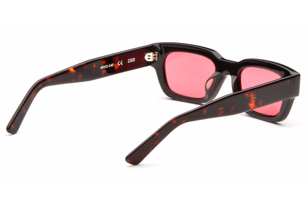 AKILA® Eyewear - Zed Sunglasses Dark Tortoise w/ Rose Lenses
