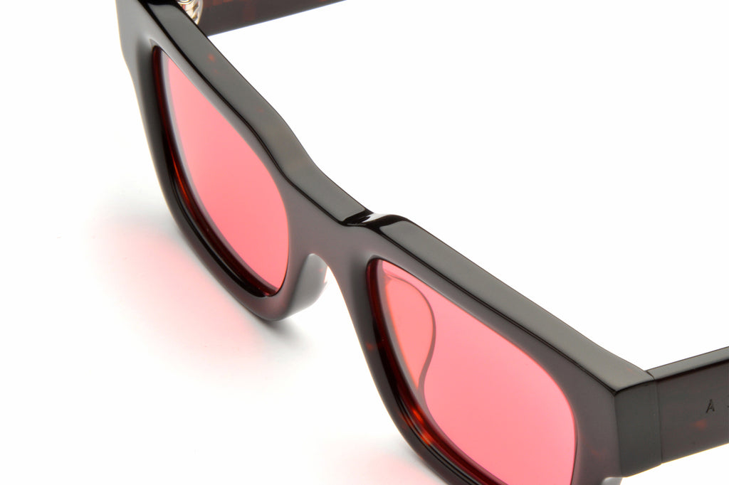 AKILA® Eyewear - Zed Sunglasses Dark Tortoise w/ Rose Lenses